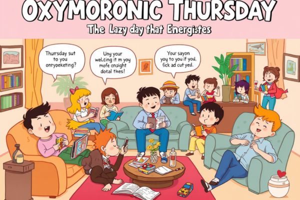 Oxymoronic Thursday The Lazy Day That Energizes
