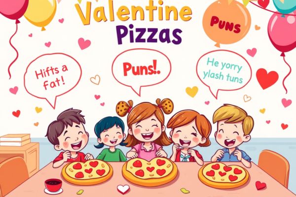 VIII. Valentine Pizza Puns for Kids