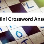 NYT Mini Crossword Answers